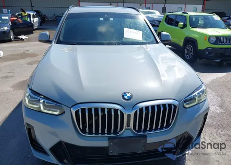 2022 BMW X3 xDrive30I z USA, uszkodzony, nr VIN 5UX53DP07N9L91238